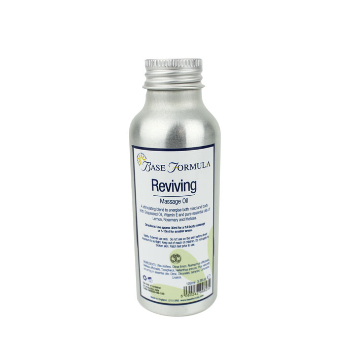 Reviving Massage Oil for energy & vitality Base Formula